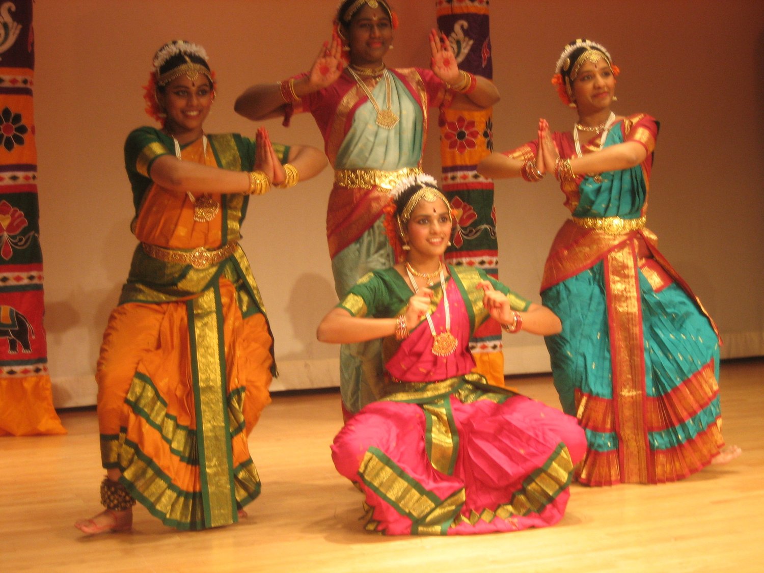 Kuchipudi Kalakshetra students